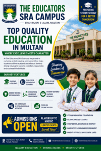 Top Quality Education in Multan | The Educators 2026